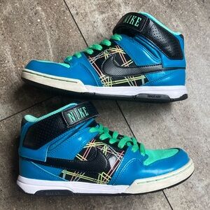 Nike Mogan Mid 2 Neon Sneakers